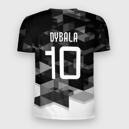 Мужская футболка 3D Slim JUVE 10 DYBALA, цвет 3D печать - фото 2