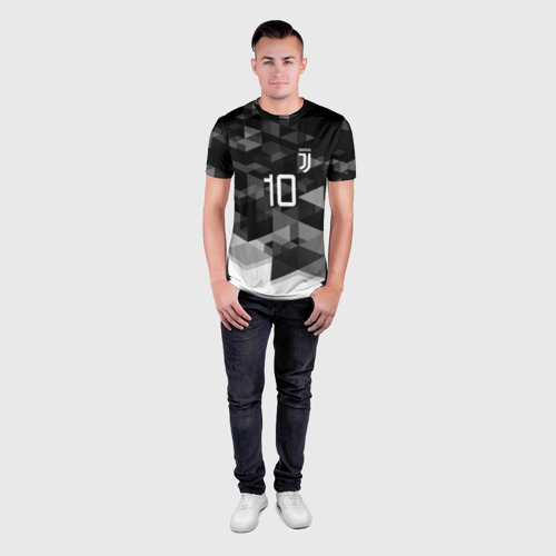 Мужская футболка 3D Slim JUVE 10 DYBALA - фото 4