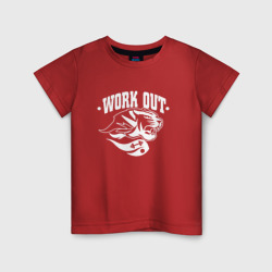 Детская футболка хлопок Work Out