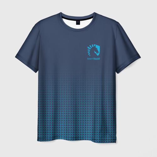 Мужская футболка 3D TEAM LIQUID E-SPORT Фото 01 Мужская футболка 3D TEAM LIQUID E-SPORT Фото 01