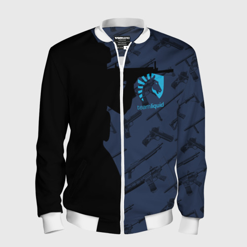 Мужской бомбер 3D TEAM LIQUID E-SPORT CS GO Фото 01 Мужской бомбер 3D TEAM LIQUID E-SPORT CS GO Фото 01