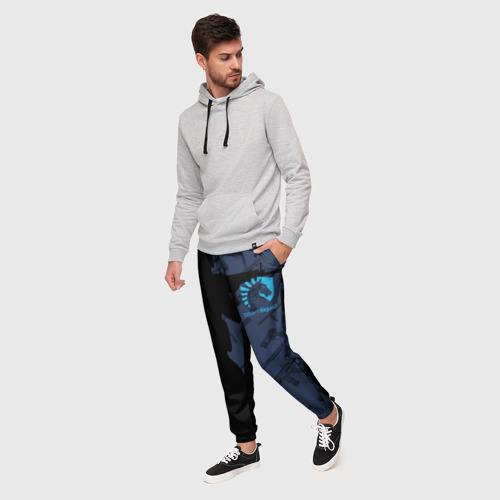 Мужские брюки 3D Team liquid e-sport CS GO, цвет 3D печать - фото 3