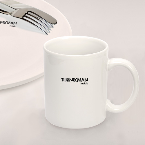 Набор: тарелка + кружка Turnikman inside - фото 2