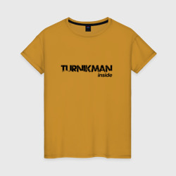 Женская футболка хлопок Turnikman inside
