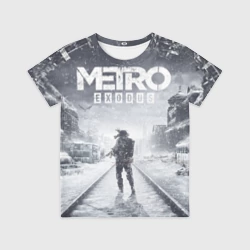 Детская футболка 3D Metro Exodus: Артём