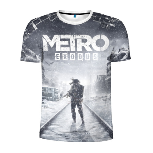 Мужская футболка 3D спортивная Metro Exodus: Артём Фото 01 Мужская футболка 3D спортивная Metro Exodus: Артём Фото 01
