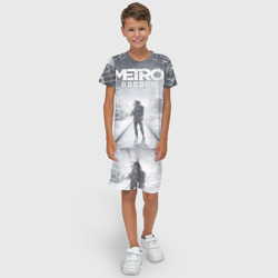 Детский костюм с шортами 3D Metro Exodus: Артём - фото 2