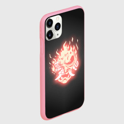 Чехол для iPhone 11 Pro Max матовый Cyberpunk 2077 samurai - фото 2