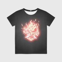 Детская футболка 3D Cyberpunk 2077 samurai