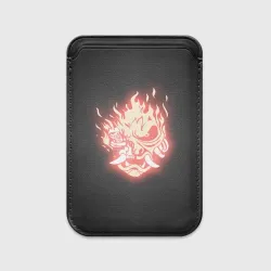 Картхолдер Magsafe магнитный Cyberpunk 2077 samurai