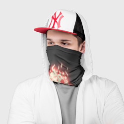 Бандана-труба 3D Cyberpunk 2077 samurai - фото 2