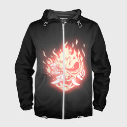 Мужская ветровка 3D Cyberpunk 2077 samurai