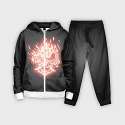 Детский костюм 3D Cyberpunk 2077 samurai