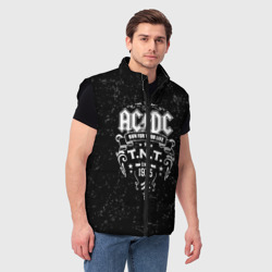Мужской жилет утепленный 3D AC/DC run for your life - фото 2