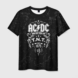 Мужская футболка 3D AC/DC run for your life