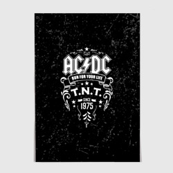 Постер AC/DC run for your life