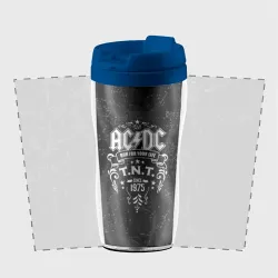 Термокружка-непроливайка AC/DC run for your life - фото 2