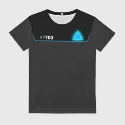 Женская футболка 3D AP 700 detroit Become Human костюм героя