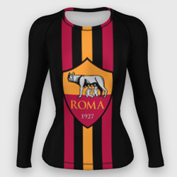 Женский рашгард 3D FC Roma Lines