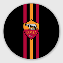 Круглый коврик для мышки FC Roma Lines