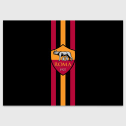 Поздравительная открытка FC Roma Lines