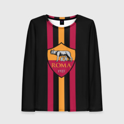 Женский лонгслив 3D FC Roma Lines