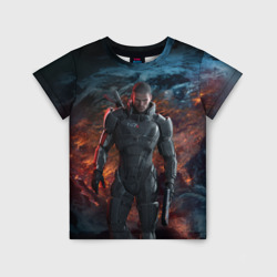 Детская футболка 3D Mass Effect 3