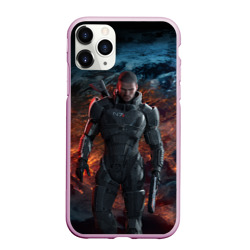 Чехол для iPhone 11 Pro Max матовый Mass Effect 3