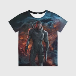 Детская футболка 3D Mass Effect 3