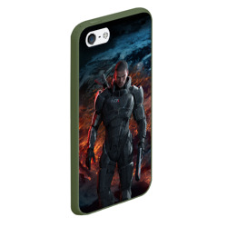 Чехол для iPhone 5/5S матовый Mass Effect 3 - фото 2