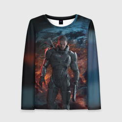 Женский лонгслив 3D Mass Effect 3