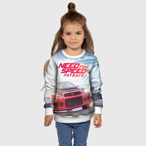 Детский свитшот 3D Need for Speed: Payback, цвет 3D печать - фото 7