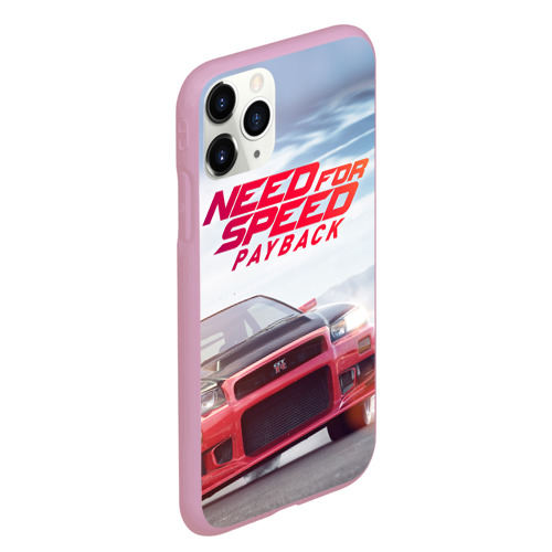 Чехол для iPhone 11 Pro Max матовый Need for Speed: Payback, цвет розовый - фото 3