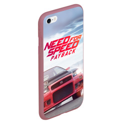 Чехол для iPhone 6/6S матовый Need for Speed: Payback - фото 2