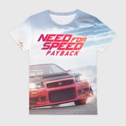 Женская футболка 3D Need for Speed: Payback