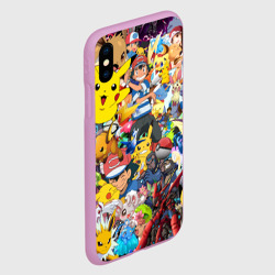 Чехол для iPhone XS Max матовый Pokemon - фото 2