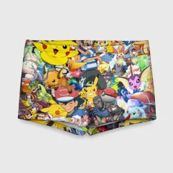 Детские купальные плавки 3D Pokemon