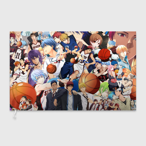 Флаг 3D Kuroko no Basket паттерн - фото 3