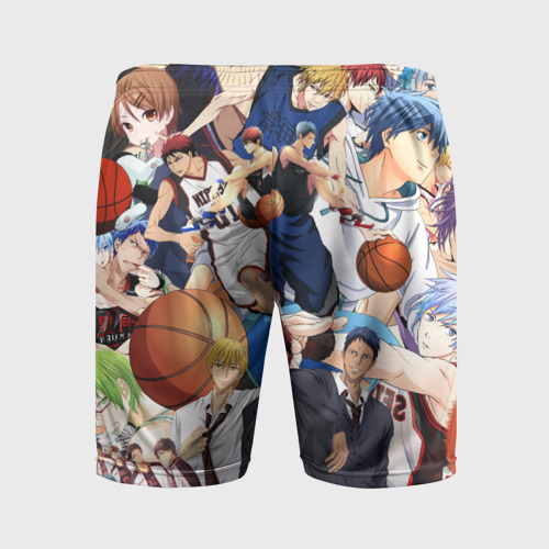 Мужские шорты спортивные Kuroko no Basket паттерн, цвет 3D печать - фото 2