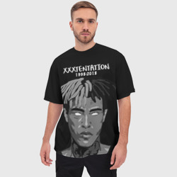 Мужская футболка oversize 3D Xxxtentation RIP - фото 2