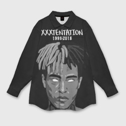 Женская рубашка oversize 3D Xxxtentation RIP