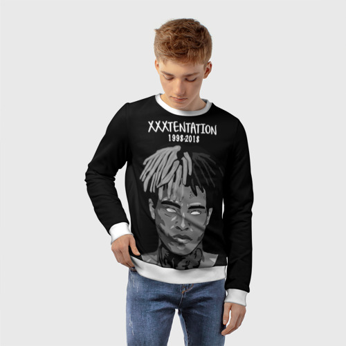 Детский свитшот 3D Xxxtentation RIP - фото 3