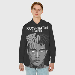 Мужская рубашка oversize 3D Xxxtentation RIP - фото 2