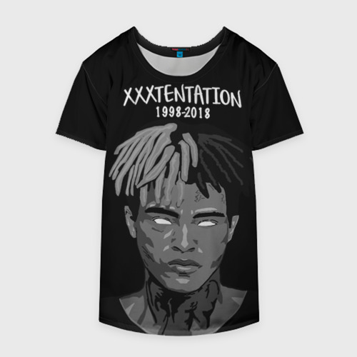 Накидка на куртку 3D Xxxtentation RIP, цвет 3D печать - фото 4