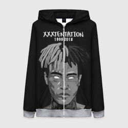 Женская толстовка 3D на молнии Xxxtentation RIP