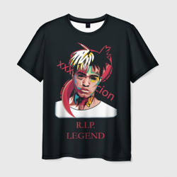 Мужская футболка 3D XXXTentacion RIP Legend 2