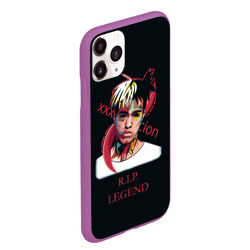 Чехол для iPhone 11 Pro Max матовый XXXTentacion RIP Legend 2 - фото 2