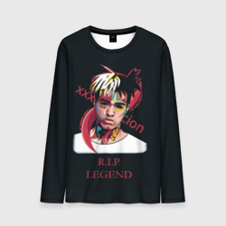 Мужской лонгслив 3D XXXTentacion RIP Legend 2