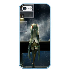 Чехол для iPhone 5/5S матовый Singer Miko Hatsune