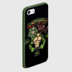 Чехол для iPhone 5/5S матовый Battletoads Боевые Жабы - фото 2